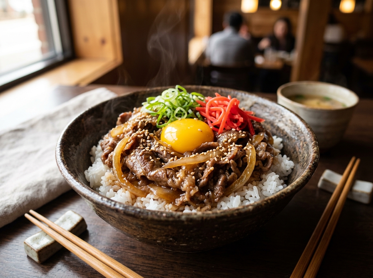 洋蔥肥牛丼